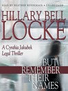Cover image for But Remember Their Names